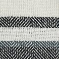 thumbnail image 5 of Black & Mineral 2-Tone Chevron Stripe Throw, 5 of 6