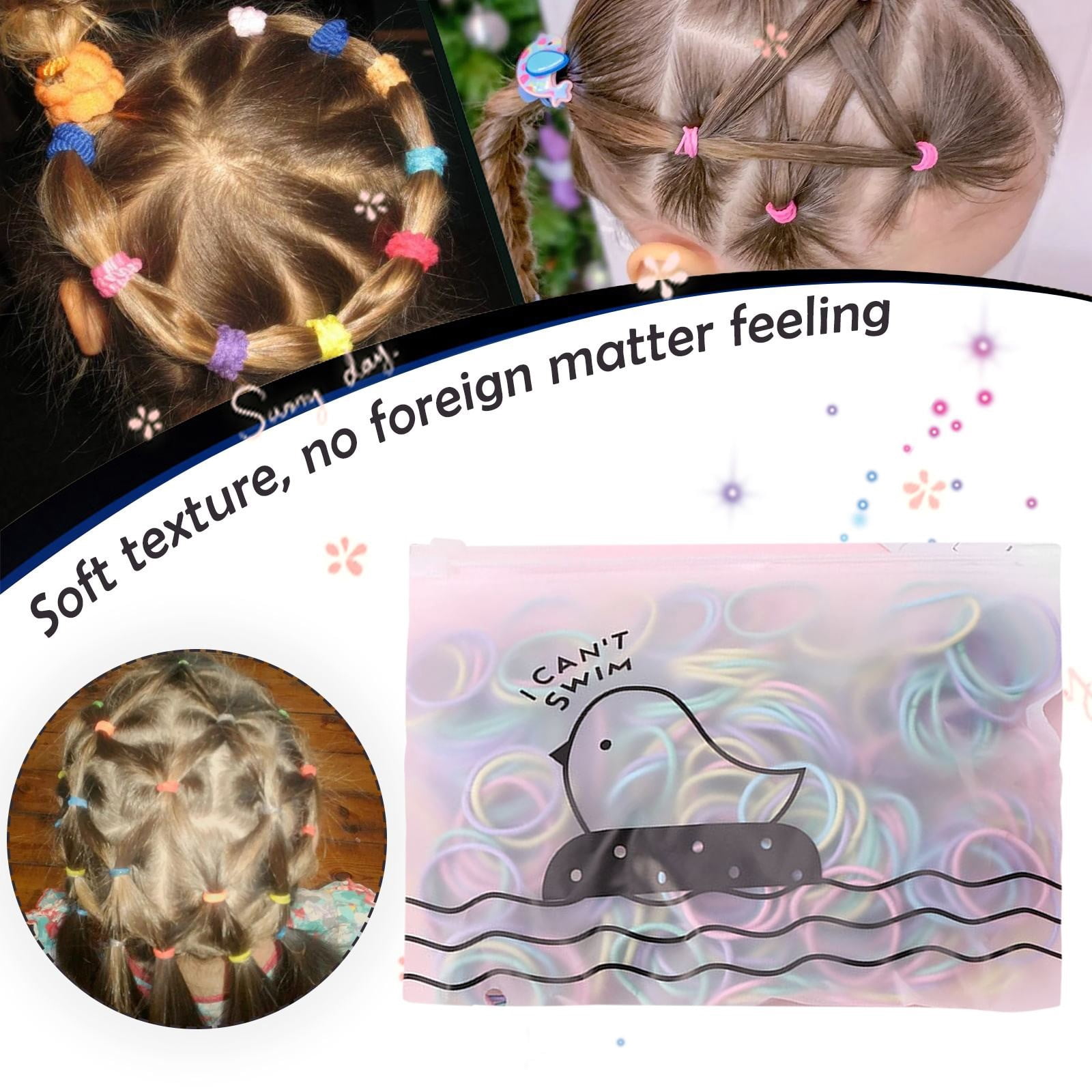 The Hair Tie Hair Ponytail Holder Scarf Scrunchies for Women Hair Loops Elastic Big Hair Ties Elastic Bands Hair Holder Organizer for Women Scrunchies with Scarf Tails Elastic Hair Ties Ribbon Hair