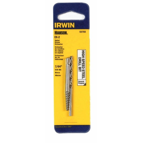 Juego de extractores de brocas IRWIN Irwin Hanson HSS, 1 unidad, 5,4 cm