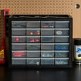 thumbnail image 3 of IRIS USA 24 Drawer Parts Cabinet, Black, 3 of 5