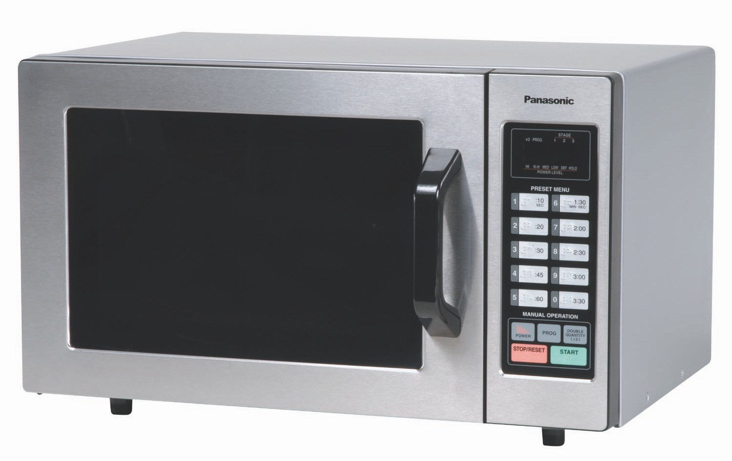 Panasonic NE1054F 1000 Watt Commercial Microwave Oven with 10