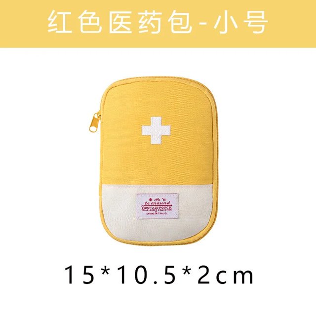 Bolsa médica portátil, organizador de botiquín de Color Macaron, Kit de primeros auxilios de viaje, Kits de emergencia médica para el hogar
