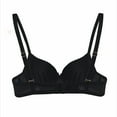 thumbnail image 6 of GEWSEY Women's Push Up Lace Bra Soft Underwire Plunge Full Coverage Sexy Support Bras (Black, XL), 6 of 8