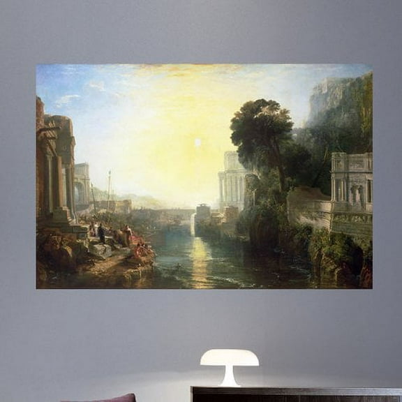 Wallhogs Turner The Rise of The Carthaginian Empire (1815) Wall Mural