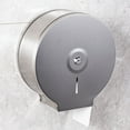 thumbnail image 4 of Iodue Rack Commercial Toilet Paper Dispenser Towel Dispenser Wall Mount Single Roll Toilet Paper Holder Tissue Dispenser With Key Lock, 4 of 4
