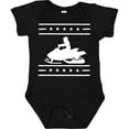 thumbnail image 3 of Inktastic Snowmobile Gift Silhouette Boys or Girls Baby Bodysuit, 3 of 5