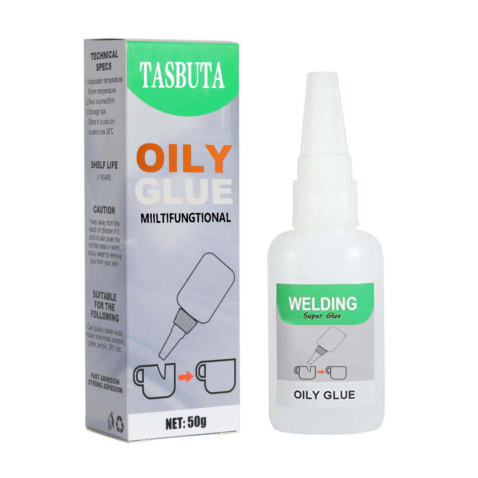 COFEST Universal Super Glue Strong Plastic GlueMighty Instant Glue