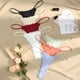 thumbnail image 2 of TrowBridge-bragas de satén de seda para mujer, ropa interior de encaje dulce, lencería Sexy, tangas acogedoras, Tanga caliente, calzoncillos deportivos, 2 of 4
