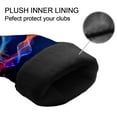 thumbnail image 4 of Golf Club Covers, Blue Wave Premium PU Leather Driver Hybrid Putter Head Covers with Velvet Lining, Waterproof Golf Gifts for Men Women, 4 of 11