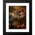 thumbnail image 2 of Corrado Giaquinto 14x18 Black Modern Framed Museum Art Print Titled - The Trinity with Souls in Purgatory (Early 1740s), 2 of 5