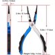 thumbnail image 3 of Fishing Pliers, Multifunctional Lightweight Aluminum Hook Removal Tool with Safety Coiled Cord and Nylon Case, 3 of 5