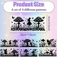 thumbnail image 2 of 6 Pcs Fairy Silhouettes Jar Decals Mushroom Mason Jar Decor Cut Out Scrapbooking Ornament Display Waterproof Decoration for Glass Lantern Light Party Garden Farm Yard House 3.5x7.9 Inch, 2 of 9