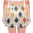 thumbnail image 3 of joogoo Women's Pajama Lounge Shorts Geometry Pattern Bottoms Sleep Short XL, 3 of 7