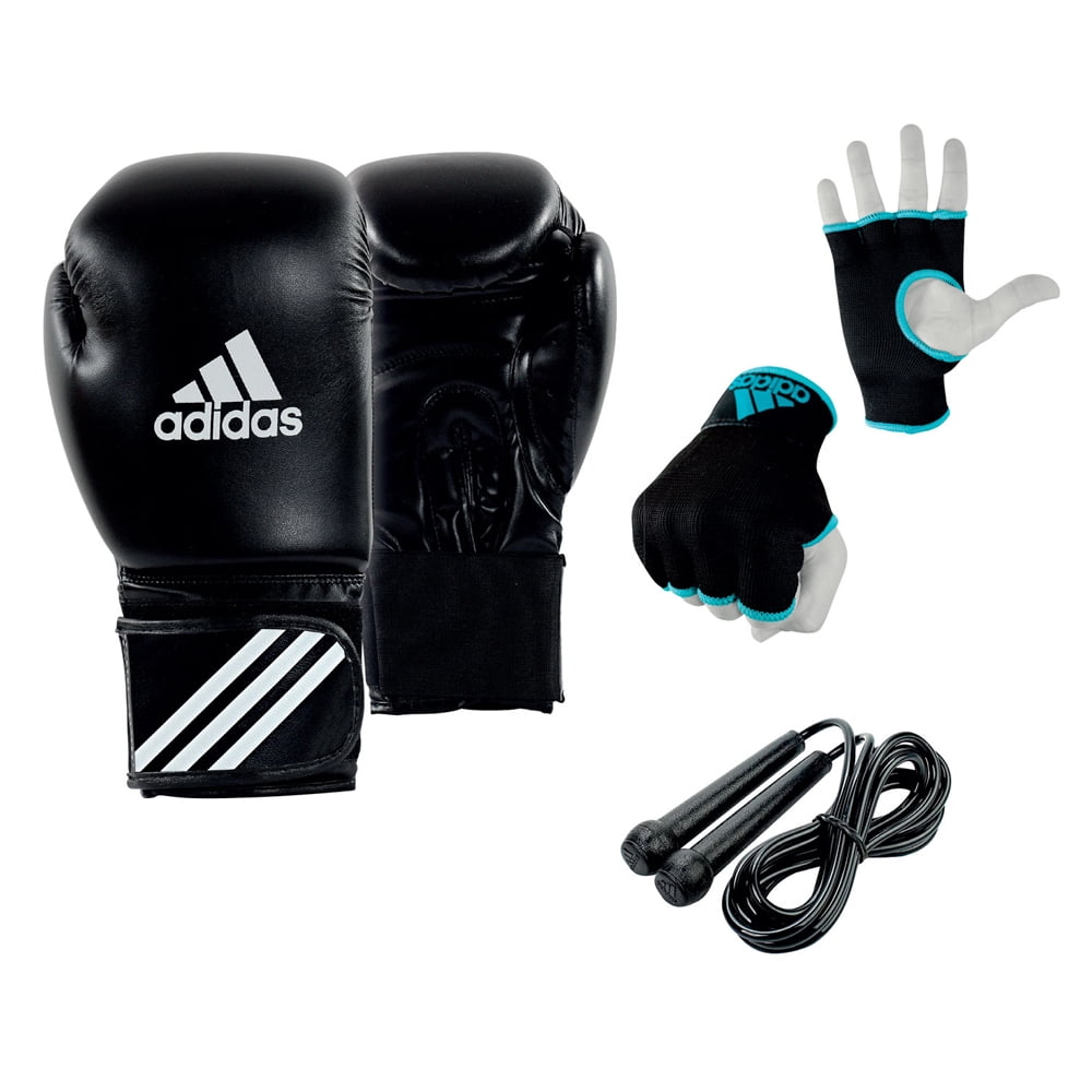 Adidas kit de boxeo negro 12 oz Walmart en linea