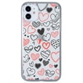 thumbnail image 1 of Funda para iPhone 12 Mini InstaCase Corazones Antigolpes, 1 of 4