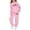 Pink, variant on Long Sleeve Hoodie and Sweatshirt with Letter Print, Girls' Casual Pullover Top for Outdoor Activities, New York Graphic Design
