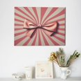 thumbnail image 6 of Logiee Retro Bow Print Canvas Wall Art,Canvas Picture Prints with Frame, Wall Art Decorative,Canvas Decorative,Suitable for Living Room Bedroom Office Room 30x40, 6 of 6