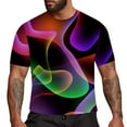 thumbnail image 4 of T-Shirts For Men Men's Fashion 3D Print T Shirts Funny Graphics Pattern Crew Neck Short Sleeve Tees Mens T Shirt, 4 of 4