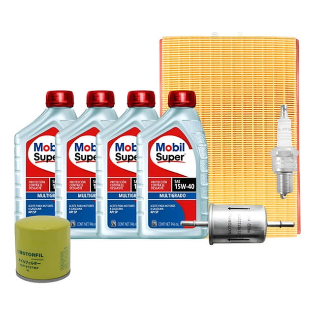 Kit De Afinacion Corsa 2002-2008 1.4 1.6 Mobil 15w40