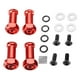 thumbnail image 5 of Adaptador de extensión de cubo de rueda de 12 mm Zulema ligero y duradero rojo Adaptador extendido Hub Hex, 5 of 6