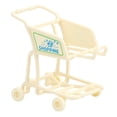 thumbnail image 2 of Carrito de compras de juguete, carrito de supermercado, divertido y creativo, interactivo para niños y niñas. Beige, 2 of 6
