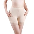 thumbnail image 3 of Blmnix Boxer Briefs Women's Panties Butt Lifting Panties High Waisted Seamless Boxers Beige Lace Panties Womens Boxers,XL, 3 of 4