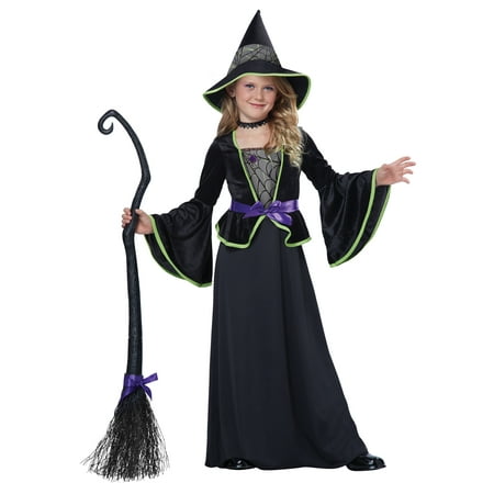 Classic Witch Fairytale Child Storybook Girls Halloween Costume