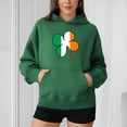 thumbnail image 7 of ShiShine St Patricks Day Sweatshirt for Women Hooded Long Sleeve Casual Pullover with Cute Print, 7 of 7