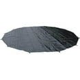 thumbnail image 3 of UNISTRENGH Outdoor 6M Ultralight PE Anti-Dirty Footprint for Bell Tent Glamping Yurt Black Round Mat, 3 of 9