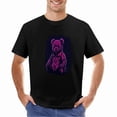thumbnail image 4 of Pink Bear T-shirt Teddy Bear T-shirt Anime cartoon T-shirt Unisex tees Gift shirt, 4 of 5