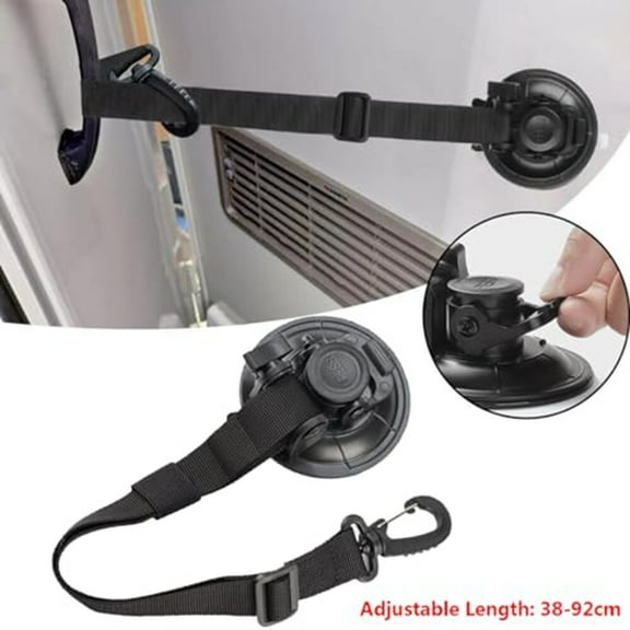 Wind Resistant Door Holder with Adjustable Suction Cup Perfect for RV Camping