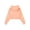 Peach, variant on Ma Croix Womens Cropped Hoodie Casual Pullover Sweatshirt