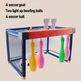 thumbnail image 3 of Kids Bowling Game, Soccer Ball Bowling Toy Set Plastic 6 Pins  for Outdoor, 3 of 7