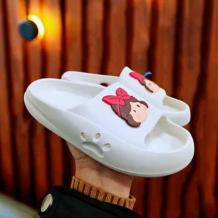 

GEDER-S Children‘s Cute Cartoon Non-Slip Bathroom Slippers Soft Bottom Swimming Pool Beach Shoes Summer