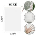 thumbnail image 2 of 4 Pack Garden Neting Plant Insect Bird Barrier Mesh with Drawstring 3.5Ftx2.3Ft Mesh Plant Covers Freeze Protection Tomato Barrier Bag for Garden Flower Blueberry Vegetables Fruits Bird Eating, 2 of 3
