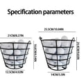 thumbnail image 4 of pitrice Bucket Basket Handle, Storage Bucket Large Steel Structure Rust Non Damaging Easy Practice Unified Ball 50/100 Install around 100, 4 of 6