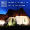 thumbnail image 5 of SUNVIE Outdoor Spotlight LED Landscape Lighting 12W with Spiked Stand for Lawn Decorative, 5 of 8