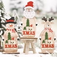thumbnail image 3 of Naiovety Colgante de Navidad Decoración de pared Artesanía de Decoraciones para el hogar Suministros de vacaciones Mano de obra Colorfast Tamaño Kits de decoración para fiestas Anciano Naiovety HA070244-01B, 3 of 6