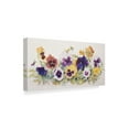 thumbnail image 2 of Trademark Fine Art 'Pansies Faces' Canvas Art by Joanne Porter, 2 of 3