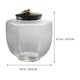 thumbnail image 2 of unbranded Frasco De Vidrio Estilo Japonés Transparente Para Almacenamiento Práctico De Té Y Miel En Casa, 2 of 8
