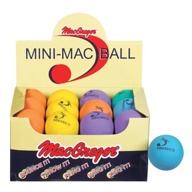 Macgregor 40-92700DISP Mini Mac High Bounce Ball - pack of 12 - Walmart.com