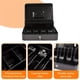thumbnail image 5 of Caja Registradora de Metal con Cerradura de Llave - Caja Organizadora de Dinero Portátil Tiendas de Conveniencia Tienda Minorista Negro, 5 of 6