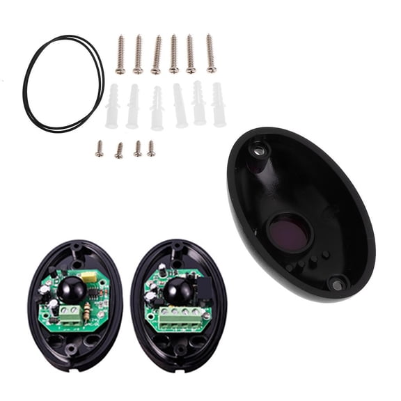 Beam Photoelectric Infrared Detector Alarm Barrier Sensor Gate Door Window
