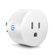 thumbnail image 1 of Enchufe inteligente, minienchufes WiFi que funcionan con Alexa y Google Assistant, enchufe inteligente con temporizador y controlador de grupo, enchufe WiFi para el hogar, no requiere concentrador, ce JFHHH pequeña, 1 of 5