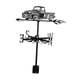 thumbnail image 2 of Veleta negra para camioneta, adorno para camión, accesorios para manualidades, veleta de Metal, indicador de dirección del viento para granja,, 2 of 8