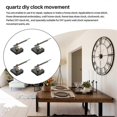 thumbnail image 4 of 4PCS 31mm Long Shaft DIY Clock Movement Mechanism Hands Kit Wall Quartz Clock Movement Repair Tool Parts, 4 of 5