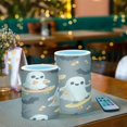 thumbnail image 3 of Yayeee Flameless Candles with Remote Flickering Battery Operated Multi Color Changing, Cute Ghosts, 3 of 7