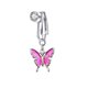 thumbnail image 1 of Colgante de mariposa para uñas sin perforar, anillo para ombligo, uña postiza que gotea aceite, adorno para ombligo con forma de mariposa, 1 of 1