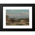 thumbnail image 2 of Frederick Waters Watts 24x17 Black Modern Framed Museum Art Print Titled - A View in Suffolk, 2 of 5