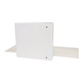 thumbnail image 4 of Universal Deluxe Letter Size Presentation Ring Binder, White, 4 of 4